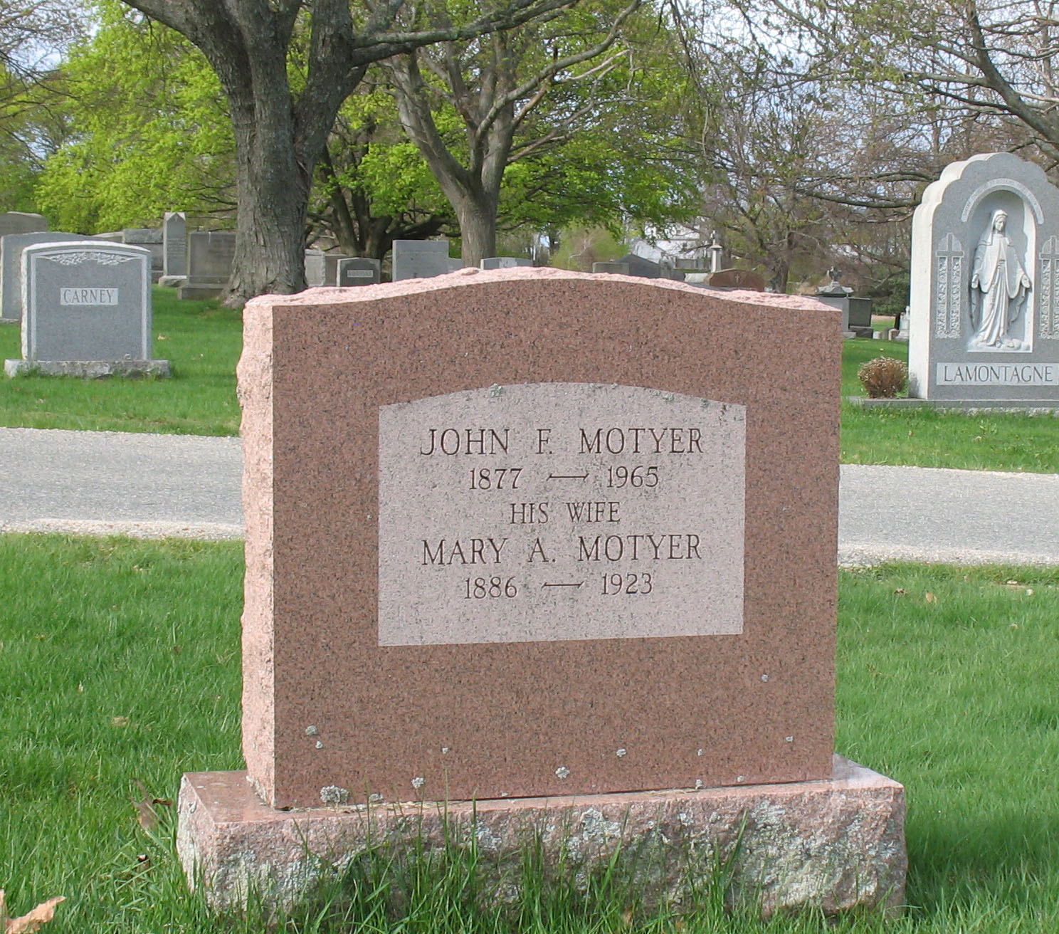 John Fletcher MOTYER, Jr.&nbsp;(1877-1965)&nbsp;&nbsp; &  &nbsp;&nbsp; Mary Alice BURKE&nbsp;(1880-1942)Family ID: f76   