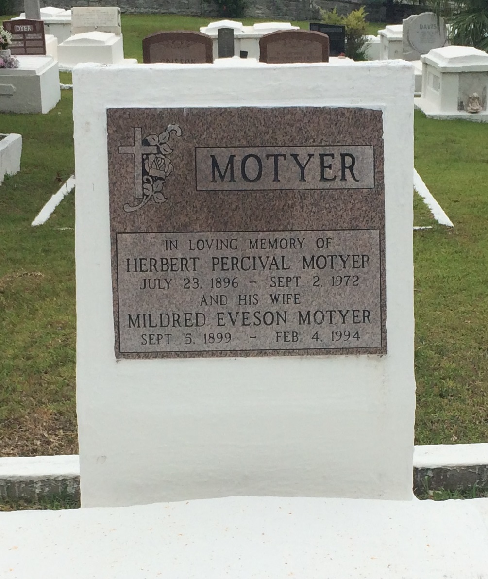 Herbert Percival MOTYER, Jr.&nbsp;(1896-1972)&nbsp;&nbsp; &  &nbsp;&nbsp; Mildred Eveson HALLETT&nbsp;(1899-1994)Family ID: f49   